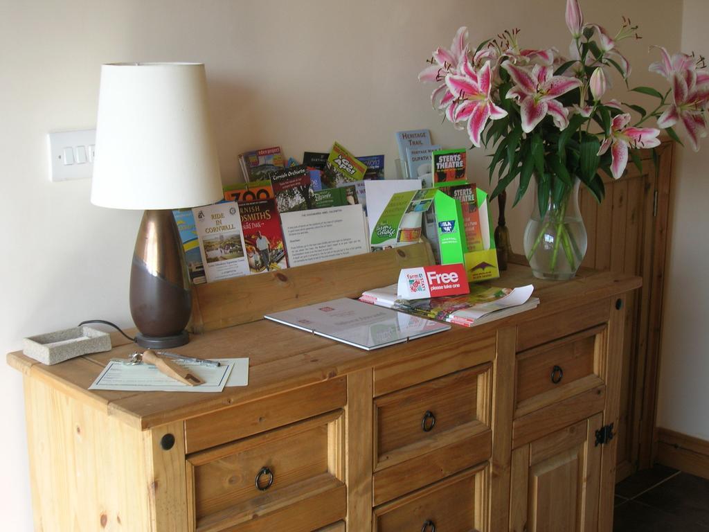 Bed and Breakfast Polhilsa Farm Callington Exterior foto